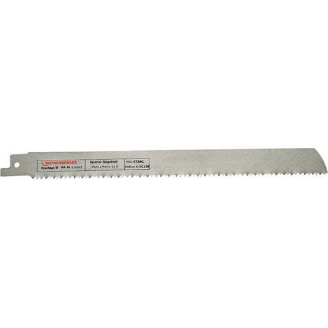 ROTHENBERGER Hoja de sierra especial para tubos, 290x25x1,6 - 50263 (1/2)