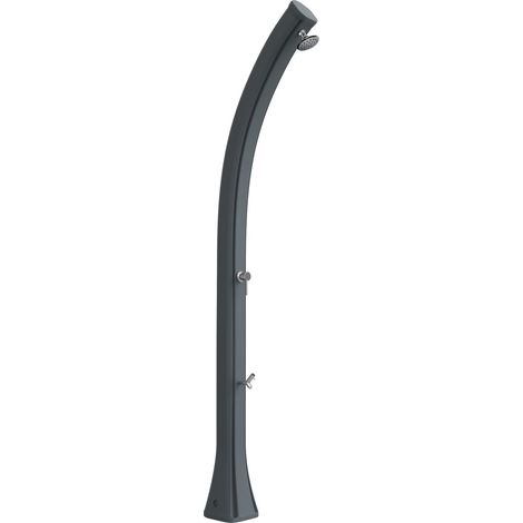 Happy - Douche solaire pour piscine avec lave-pieds, anthracite (H120/7016)