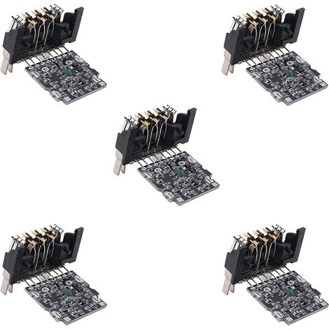 5X Compatible avec l'outil électrique DeWalt DCB200 20V10 Core 21700, carte de protection en plastique (1/5)