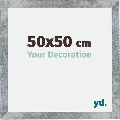 Cadre Puzzle 50x50 cm - cm - Fer Patiné - MDF - Mura. (1/5)