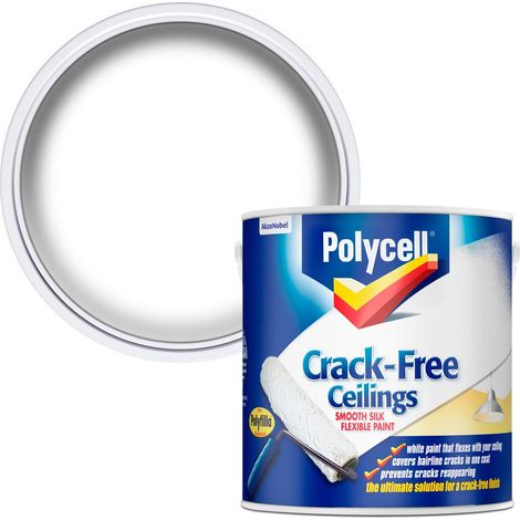 Polycell 5092994 Crack-Free Ceilings Smooth Silk 2.5 litre PLCCFCSS25L