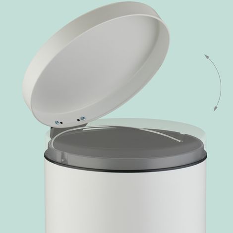Pattumiera a pedale da cucina 20 litri - smaltimento rifiuti a mani libere (1/5)