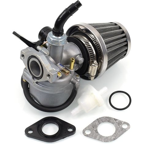 Carburateur Carb 19mm + Filtre à Air pour Mini Moteur ATV Quad 70/90/110cc (1/5)