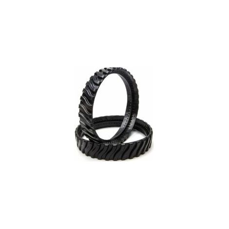 4 chenilles adaptables pour Zodiac MX6 MX8 MX9, pneus de Robot Nettoyeur Piscine Baracuda R0526100,DEBUNS (1/4)
