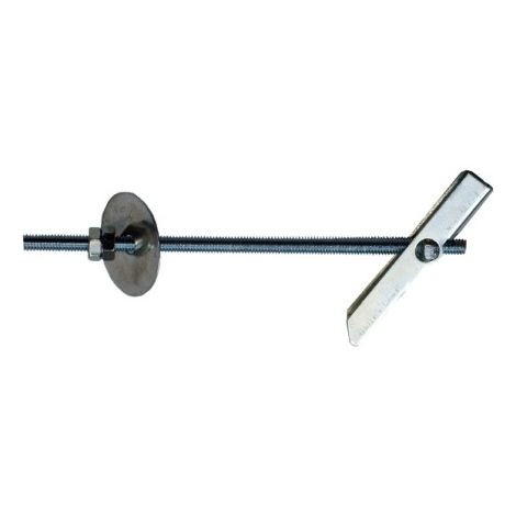PGB SMART Cheville basculante M8x100mm avec tige zinguée – Boîte de 25 pièces