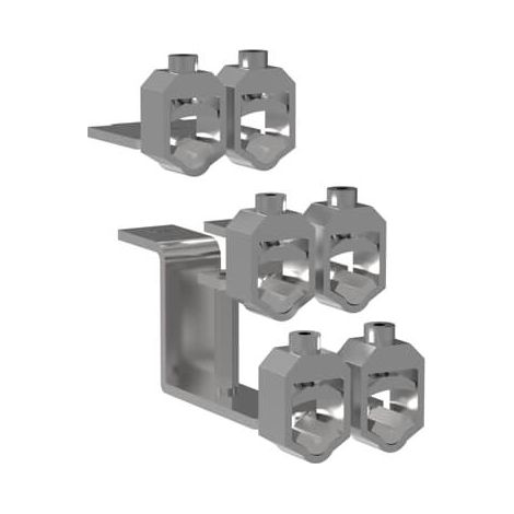 ZLBM/XLBM123 Double V-clamp kit f/SWBD 1SEP621078R0001 ABB F009176