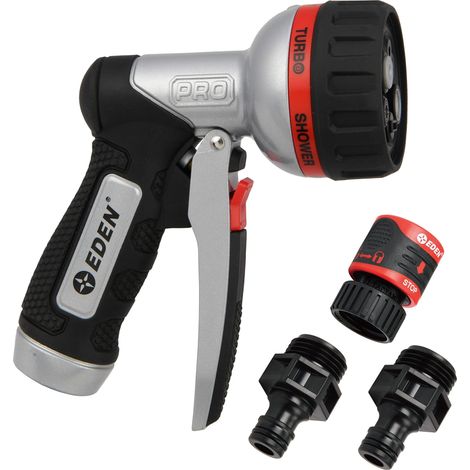 94833 6-Pattern Front Trigger Garden W/Quick Connect Starter Set, buse de pulvérisation haute pression pour tuyau (1/5)