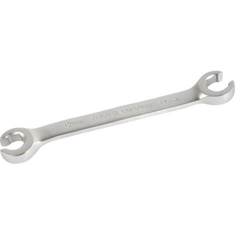 Clé à tuyauter 12x14 mm satinée chrome vanadium - AUTOBEST