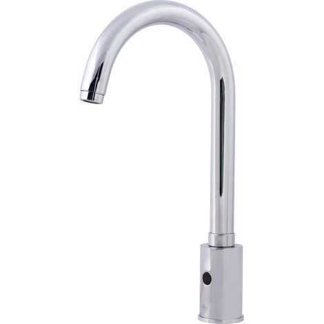 Presto Grifo lavabo electrónico Theo Elec curvo pila giratorio (1/2)