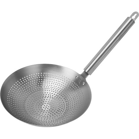 Sieblöffel mit 3-mm-Feinfilter, Edelstahl 304, komfortabler Griff, 22 cm (1/5)