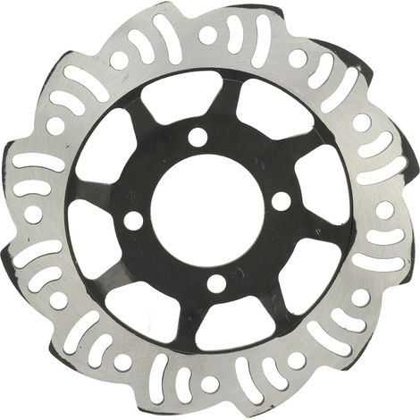 Disque de frein avant et arrière de 190 mm avec boulons de fixation et plaquettes de frein pour moto tout-terrain de 50 à 125 cm³. (1/5)