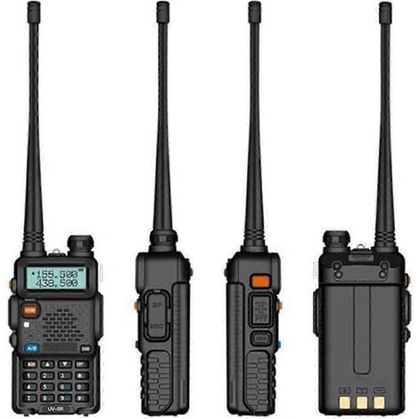 Radio longue portée UV5R Radio bidirectionnelle double bande Walkie-Perfect-AquaForge