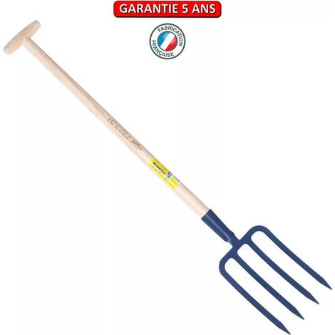 4-zinkige Spatengabel, 27 cm, T-Griff OUTILS PERRIN