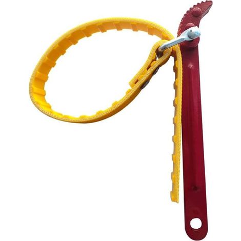 8-Zoll-Ölfilterschlüssel mit Band, Multifunktionsschlüssel, Durchmesser 50-150 mm, Schrauben zum Öffnen von Filtern und Schläuchen - (1/5)