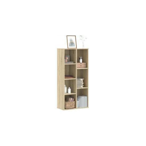 Bibliothèque chêne sonoma 50x25x105 bois d'ingénierie (1/5)