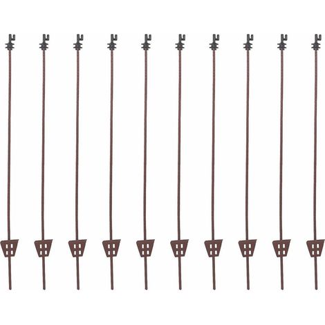 Federstahlpfahl oval 105cm 10 Stück (1/4)