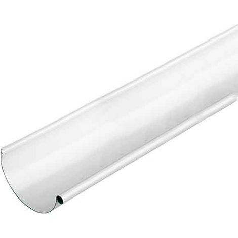 Perfil Canalón 2 metros Redondo PVC Canalón JIMTEN  Medidas  Accesorios Fontanería: 25mm