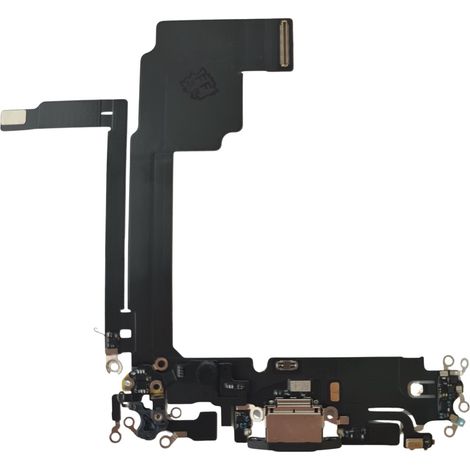 Connettore di ricarica originale smontato per Apple iPhone 15 Pro Max, nero