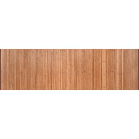 Tapis de sol,Tapis rectangulaire naturel 60x200 cm bambou CFW624275 (1/5)