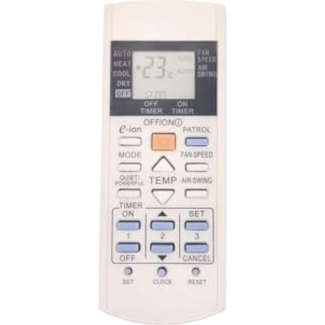 Télécommande pour climatisation Panasonic A75C3622.CWA75C3622.A75C2817.A75C2825.A75C2841.A75C2925.A75C3623.A75C3625 A75C3407.A75C4 448.A75C2614.CWA75C2614.CWA75C2854 (1/4)