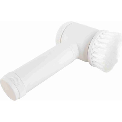 Brosse de nettoyage sans fil portative avec 5 têtes interchangeables, brosse électrique multifonctionnelle pour cuisine et salle de bain (1/5)