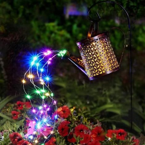Solar arrosoir Arrosoir Fée jardin Lumière Art LED Lumière Solaire Jardin Extérieur Imperméable aux intempéries (1/5)