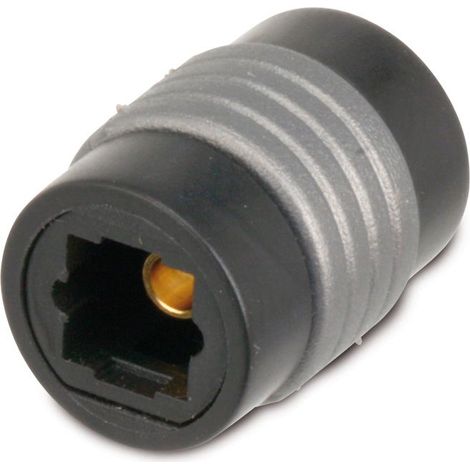 LogiLink Lichtleiter-Adapter, Toslink-Kupplung auf Toslink-Kupplung (1/3)