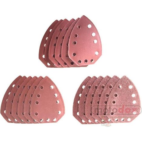 Jeu de feuilles abrasives (18 pièces)