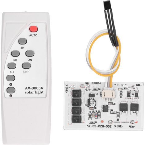Portable Sensitive Wireless Solar Light Remote Control Switch for LED Strip Light Beads (1/5)