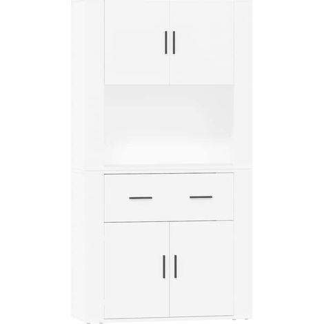 Maison Exclusive - Credenza Bianca in Legno Multistrato