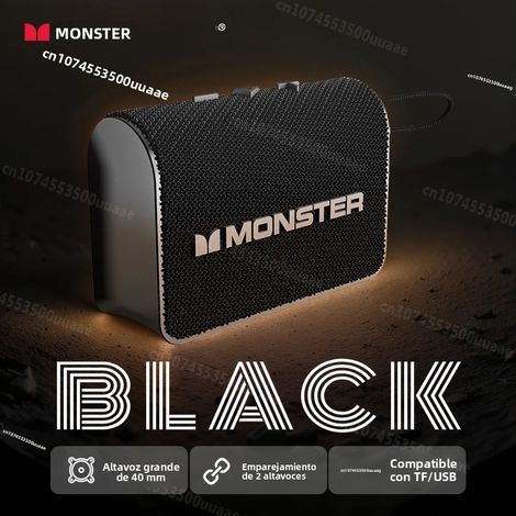 Enceinte Bluetooth 5.4 portable d'extérieur X902 (noire) (1/5)