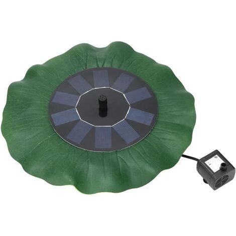 Fountain Fountain - Quality Manufacturing - Compact Structure - Solar Fountain - Multiple Nozzles for Gardens - For Aquarium (with 800 mA/Lotus LI Battery) (1/5)