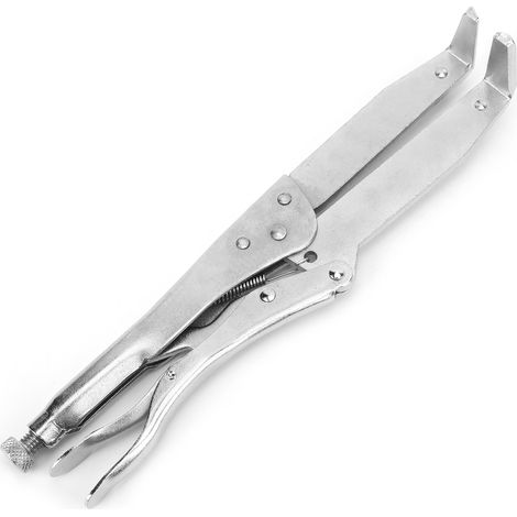 Pince étau acier 14cm, outil réparation moto alliage pour volant magnétique, pignon et démarreur (1/5)