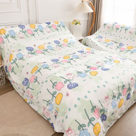 Housse anti-poussière Lapin mignon du jardin 2.46m, adapté aux canapés en forme de 7 avec méridienne etc., 36 × 29 × 6 cm, 1,47 kg – Livraison gratuite