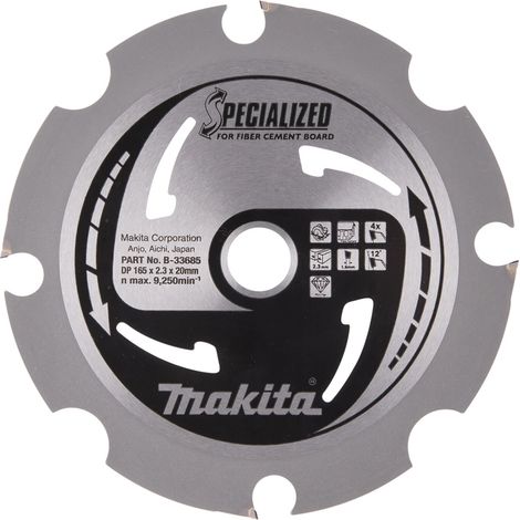 Makita SPECIALIZED Sägeblatt 165x20x4Z