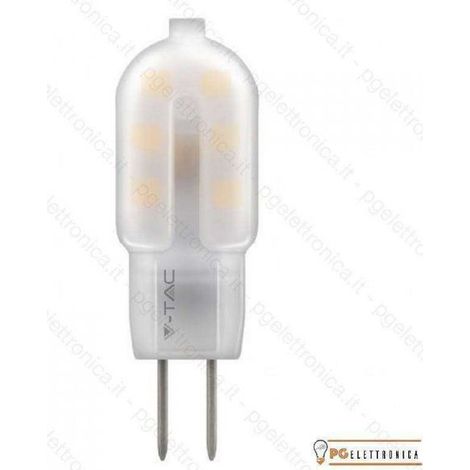 LAMPADINE LED 1,5W 12Volt G4 BISPINA V-TAC VT-1942 4392/4393 12V 3000K 6500K SMD Bianco freddo