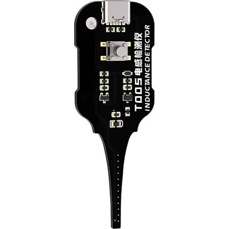 Testeur D'Inductance,Détecteur rapide Type-C à haute sensibilité - Testeur D'Inductance Électromagnétique - Pour Dépannage Contrôle Test Appareils Mobiles Voitures Cartes Électroniques (1/5)