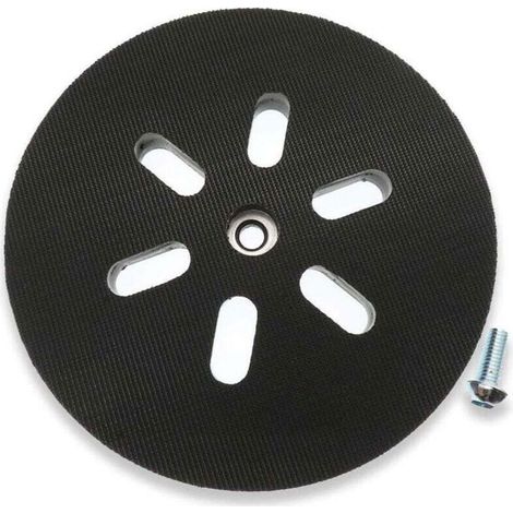 Disque abrasif - PZCC - 150 mm - 6 trous - Compatible Bosch GEX 150 - Crochet & boucle (1/4)