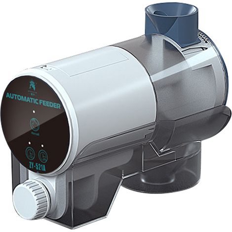 Distributeur automatique de nourriture électrique pour poissons, avec minuterie, Mode automatique/manuel, pour Aquariums ou réservoirs