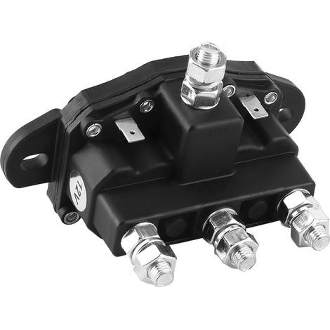 Contacteur 12V Relais Inverseur Treuil Moteur Solénoïde Pièce de Rechange Accessoire 24450BX (1/3)