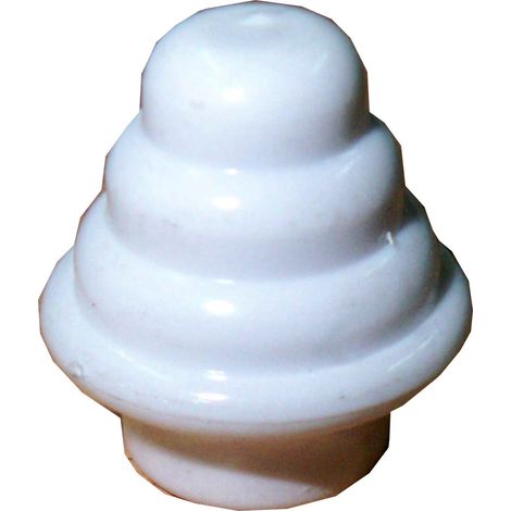 Terminale per Barra per Armadietto 12 mm Bianco 1202203