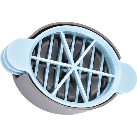 Coupe-œufs 3 en 1, robuste, multifonctionnel, facile à nettoyer et ergonomique, en forme de fraise. (1/5)