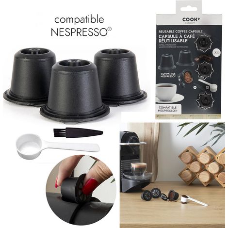 Capsule Reutilisable Compatible Nespresso X3 M12 A1/m12 (1/5)