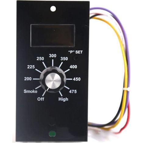 PITBOSS70120 Temperaturregler für Holzpelletöfen mit PID-Temperaturregelungsprogramm und LCD-Anzeige (1/5)
