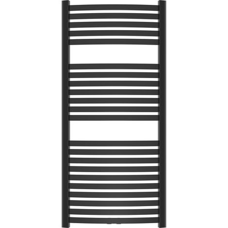 Invena Badheizkörpergitter Schwarz 540 x 1000 mm (1/4)