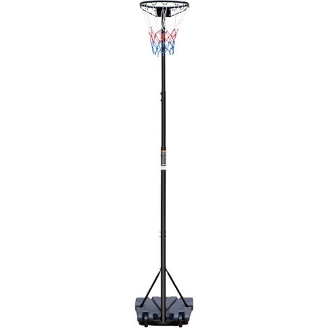 Bardusch - Panier de basket portable, hauteur réglable de 259,08 à 304,8 cm, sans panneau, convient à une utilisation intérieure et extérieure, pour jeunes. (1/5)