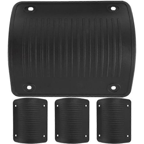 Lot de 4 protections de bords de bagages, protections d'angle anti-collision, housses de bords de bagages en plastique (1/5)