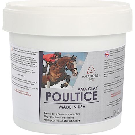AMAHORSE AMACLAY POULTICE MADE IN USA (2.4 KG) Astringente, defaticante CAVALLO (1/3)