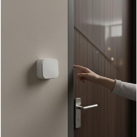Wired Doorbell Button Surface Mount Doorbell Wall Switch Max. 230V Max Current 10A White (1/3)