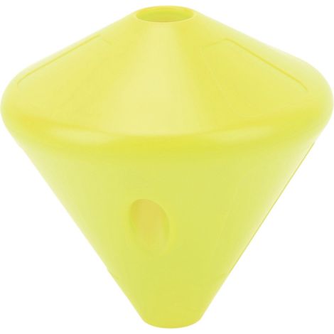 Lanyard de Plongée Libre ABS Anticorrosion, Bouchon de Sécurité Fluorescent Jaune pour Apnée et Natation (1/5)